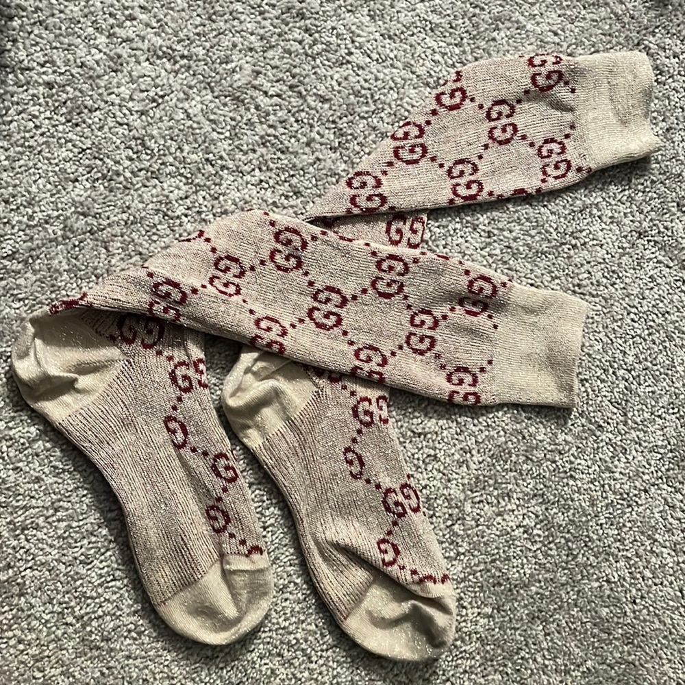 Gucci logo socks
